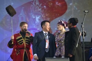 Корпоратив с казачьим ансамблем Русская Воля