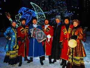 Новогодние корпоративы 2015 с казачьим ансамблем "Русская Воля"