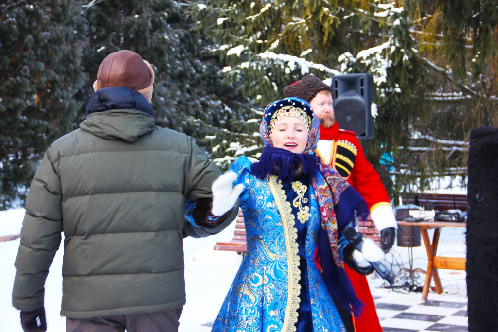 Казачий ансамбль на Рождество