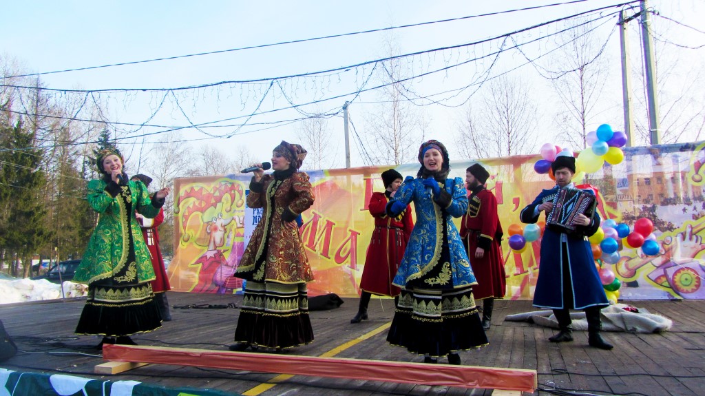 казаки, масленица, фольклорный ансамбль, народный ансамбль Русская воля