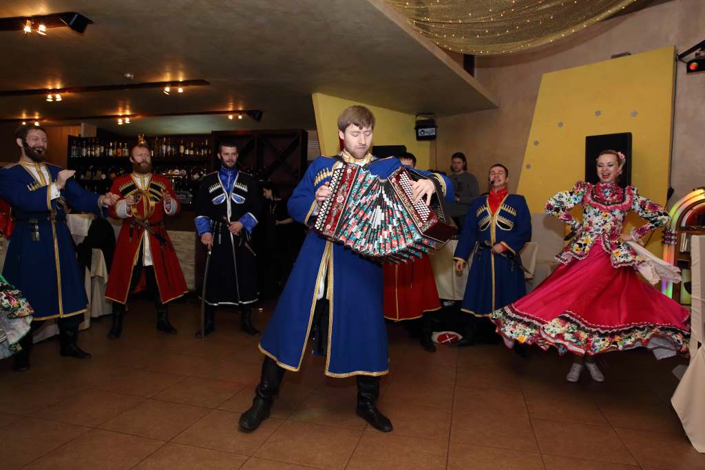 казачий ансамбль Русская Воля на юбилей