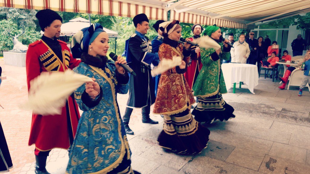 казачий ансамбль, казаки в Москве